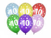 Picture of LATEX BALLOONS METALLIC 10TH BIRTHDAY 12 INCH - 6 PACK